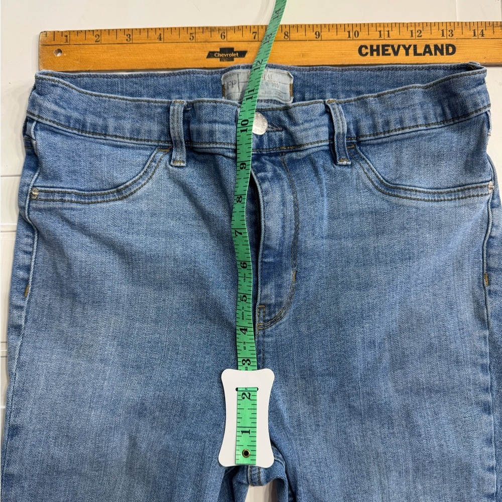 Free People Skinny‎ Jeans Womens Size 30S Short Medium Wash Blue Denim - Picture 3 of 6